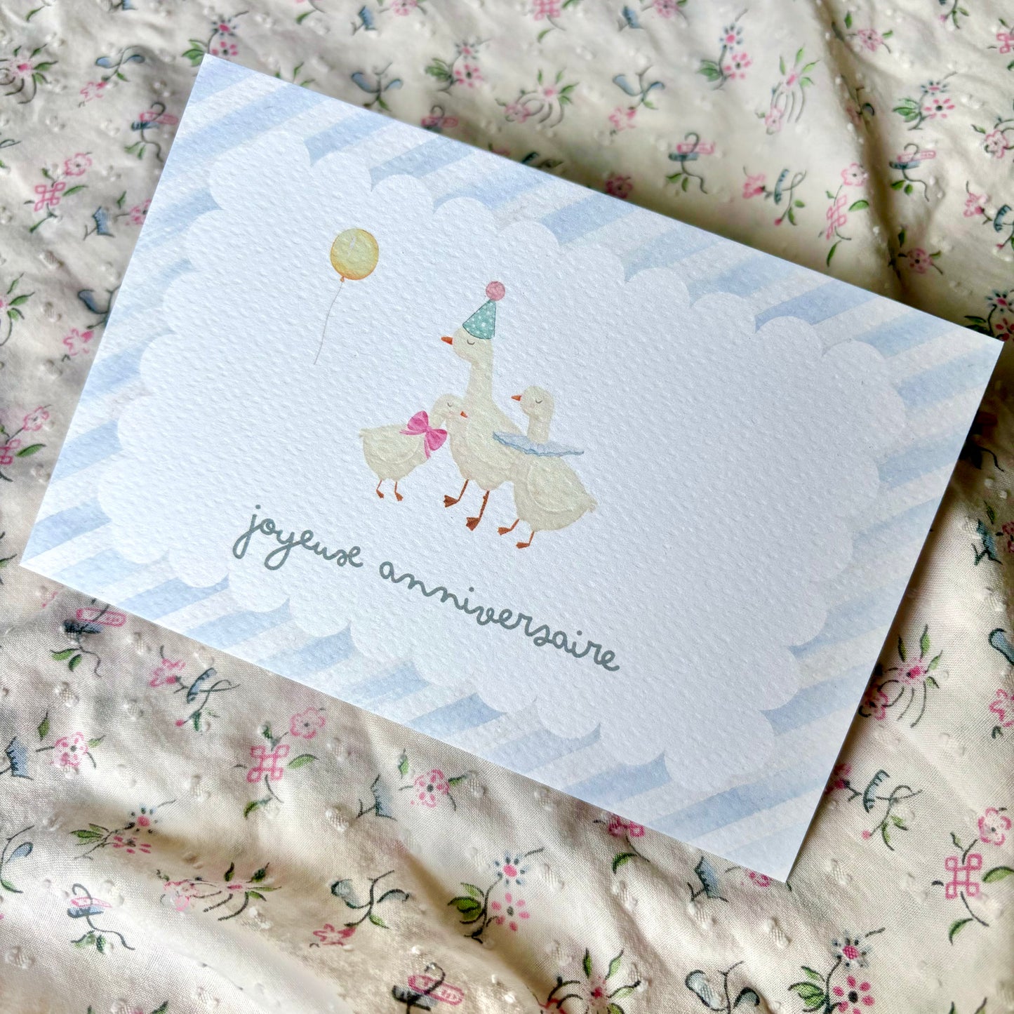 Carte "Joyeux Anniversaire"