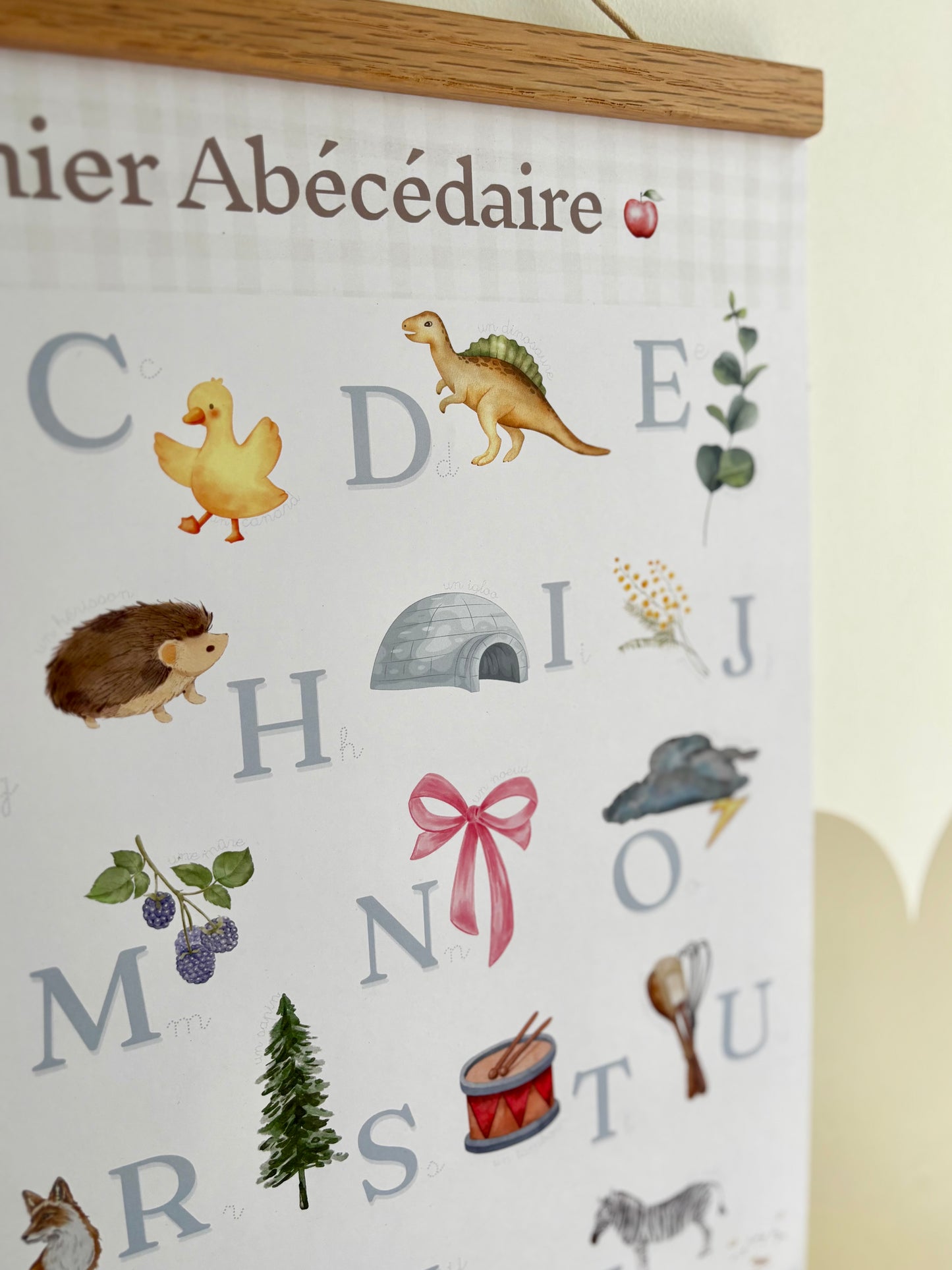 Affiche "Mon Premier Abécédaire"