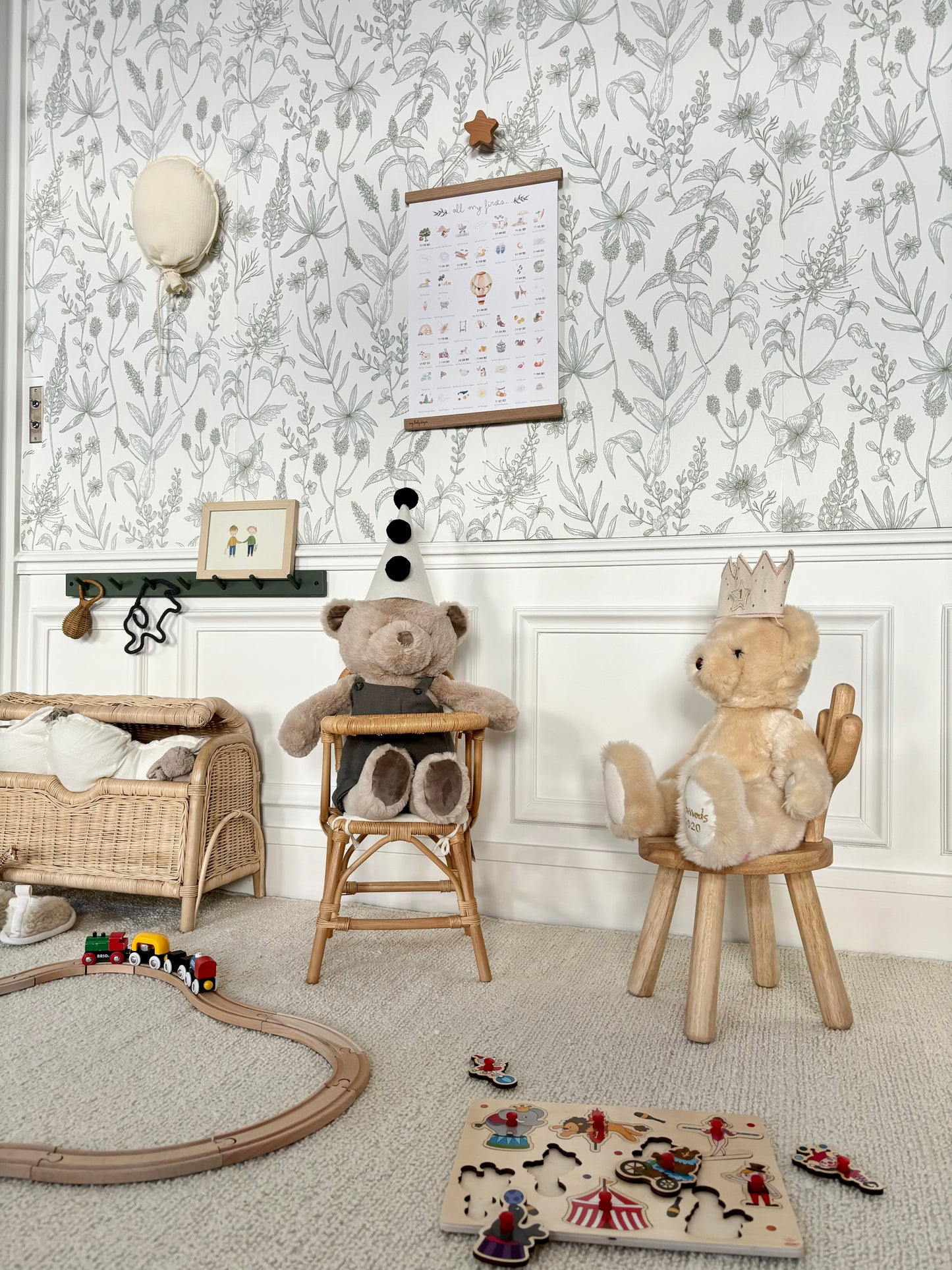 All My Firsts 'Balloon' Print for Baby's Firsts - in English